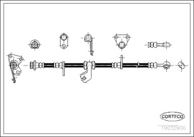 Шлангопровод (CORTECO: 19032900)