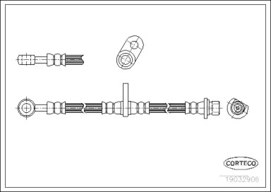 Шлангопровод (CORTECO: 19032906)