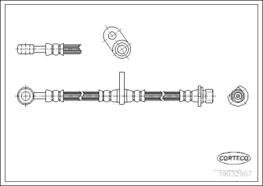 Шлангопровод (CORTECO: 19032907)