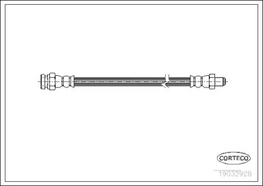 Шлангопровод (CORTECO: 19032928)