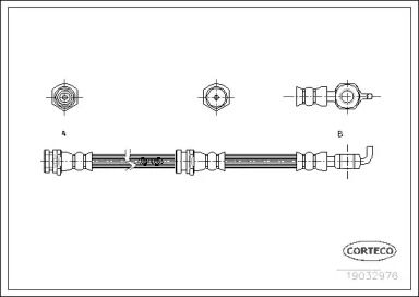 Шлангопровод (CORTECO: 19032976)