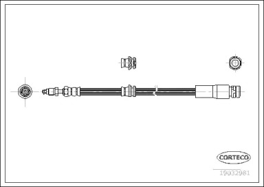 Шлангопровод (CORTECO: 19032981)