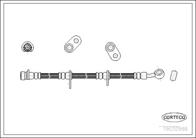 Шлангопровод (CORTECO: 19032988)