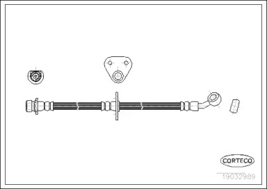 Шлангопровод (CORTECO: 19032989)