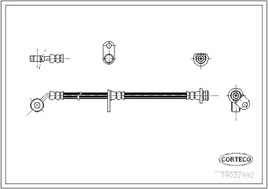 Шлангопровод (CORTECO: 19032992)