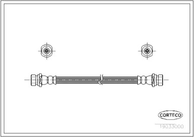 Шлангопровод (CORTECO: 19033000)