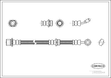 Шлангопровод (CORTECO: 19033044)