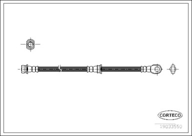Шлангопровод (CORTECO: 19033550)