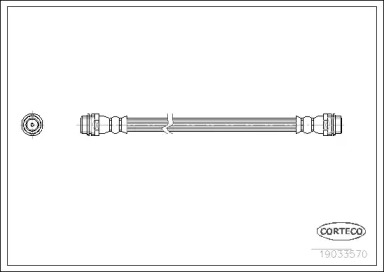 Шлангопровод (CORTECO: 19033570)