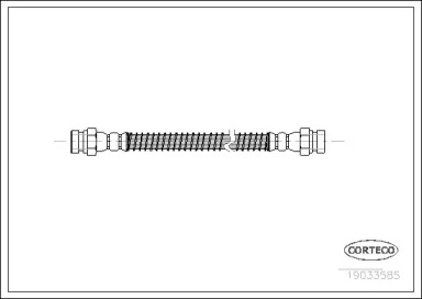 Шлангопровод (CORTECO: 19033585)
