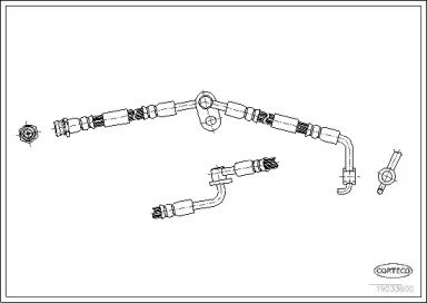 Шлангопровод (CORTECO: 19033600)