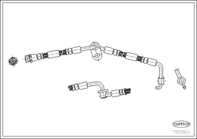 Шлангопровод (CORTECO: 19033601)
