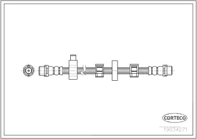 Шлангопровод (CORTECO: 19034271)