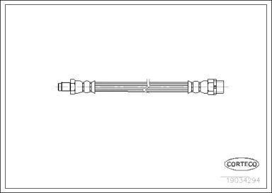 Шлангопровод (CORTECO: 19034294)