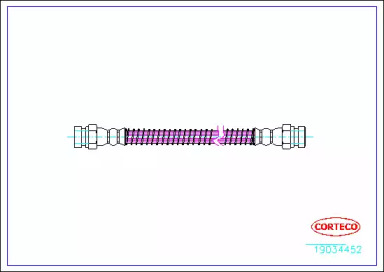 Шлангопровод (CORTECO: 19034452)
