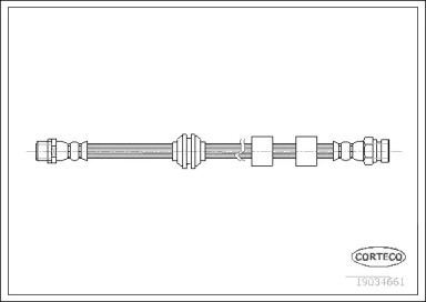 Шлангопровод (CORTECO: 19034661)