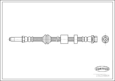 Шлангопровод (CORTECO: 19034664)