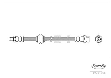 Шлангопровод (CORTECO: 19034665)