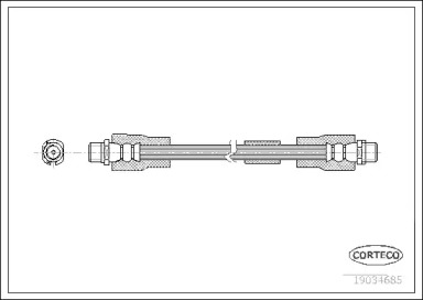 Шлангопровод (CORTECO: 19034685)
