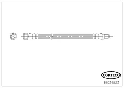 Шлангопровод (CORTECO: 19034923)