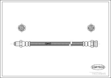 Шлангопровод (CORTECO: 19034945)