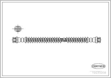 Шлангопровод (CORTECO: 19035058)