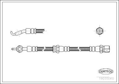 Шлангопровод (CORTECO: 19035060)