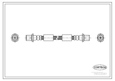 Шлангопровод (CORTECO: 19035061)