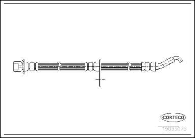 Шлангопровод (CORTECO: 19035075)