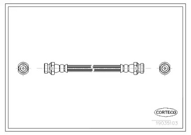 Шлангопровод (CORTECO: 19035103)