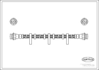 Шлангопровод (CORTECO: 19035109)