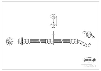 Шлангопровод (CORTECO: 19035275)