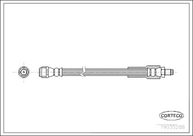 Шлангопровод (CORTECO: 19035288)