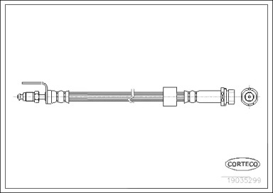 Шлангопровод (CORTECO: 19035299)