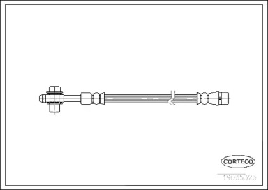 Шлангопровод (CORTECO: 19035323)