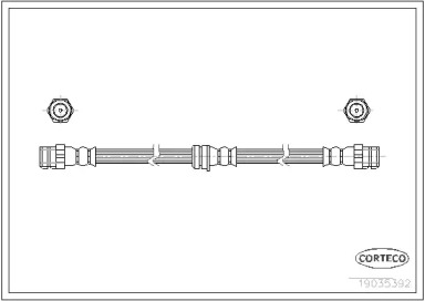 Шлангопровод (CORTECO: 19035392)