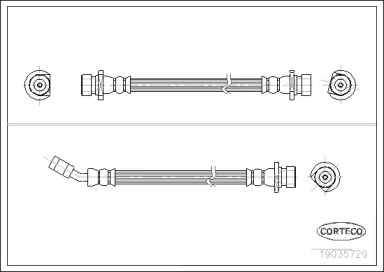 Шлангопровод (CORTECO: 19035729)