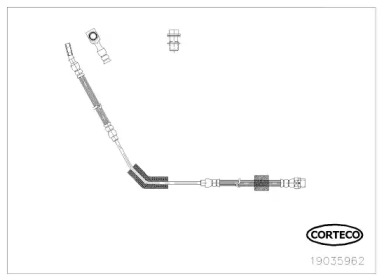 Шлангопровод (CORTECO: 19035962)