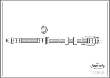 Шлангопровод (CORTECO: 19036135)