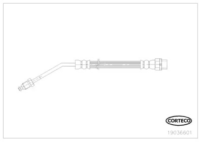 Шлангопровод (CORTECO: 19036601)