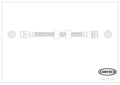 Шлангопровод (CORTECO: 19037174)