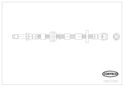 Шлангопровод (CORTECO: 19037201)