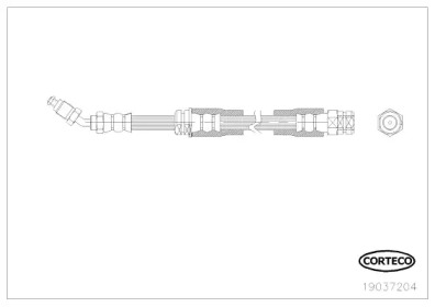 Шлангопровод (CORTECO: 19037204)
