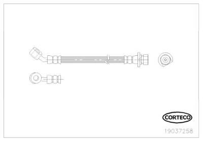Шлангопровод (CORTECO: 19037258)