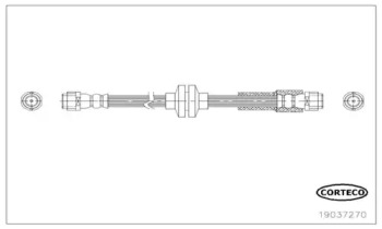Шлангопровод (CORTECO: 19037270)