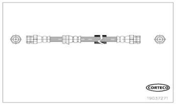 Шлангопровод (CORTECO: 19037271)