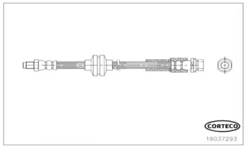 Шлангопровод (CORTECO: 19037293)
