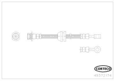 Шлангопровод (CORTECO: 49372174)