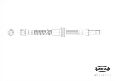 Шлангопровод (CORTECO: 49374178)