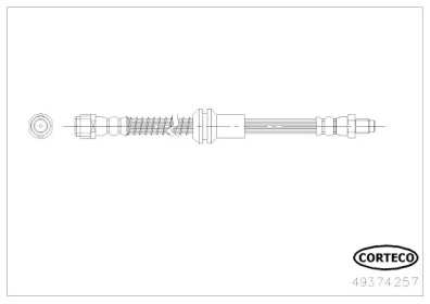 Шлангопровод (CORTECO: 49374257)